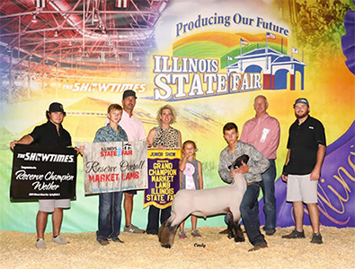 Sloan CLub Lambs Winners